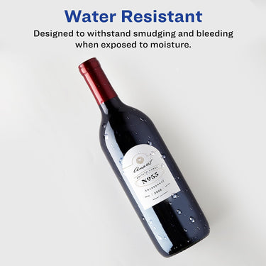 Avery Arched Wine Labels with Sure Feed for Laser Printers, 4.75